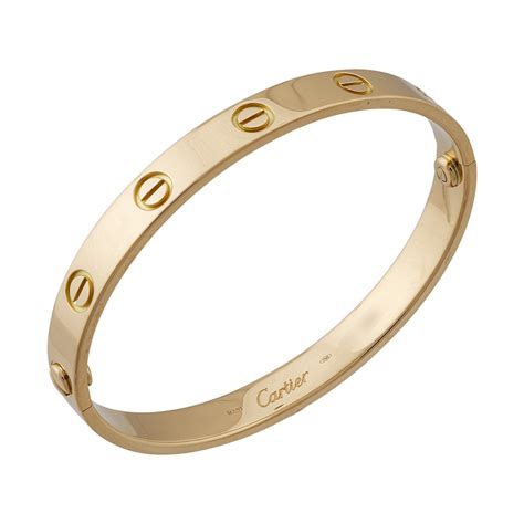 cartier love bracelet 18k yellow gold|cartier love inspired bracelet.